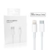 Cablu USB3.1 type C - Apple lightning 1m alb - imagine 2