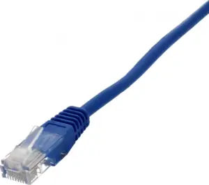 Cablu UTP cat5e patch cord 0.25m albastru Well