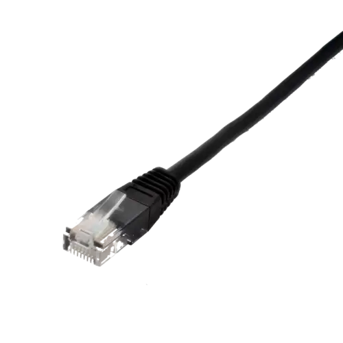 Cablu UTP Cat5e patch cord 7.5m RJ45 tata-tata negru Well