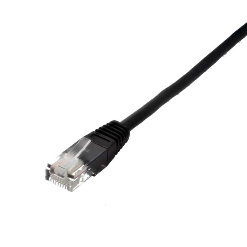 Cablu UTP Cat5e patch cord 7.5m RJ45 tata-tata negru Well