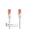 Cablu UTP CAT6 Nedis RJ45 tata - RJ45 tata 2m gri - imagine 3