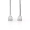 Cablu UTP Nedis Cat5e mufat 0.5m patch cord gri - imagine 2