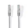 Cablu UTP Nedis Cat5e mufat 0.5m patch cord gri