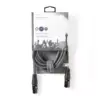 Cablu XLR stereo Nedis XLR 3 pini tata - XLR 3 pini mama 5m gri - imagine 3