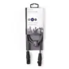 Cablu XLR Stereo XLR 3 pini tata - XLR 3 pini mama 1m gri Nedis - imagine 3