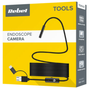 Camera inspectie endoscop 1280x720p IP67 USB/Micro USB/USB type C android/windows REBEL RB-1141