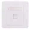 Capac priza RJ45 fara Keystone 1-port alb Well