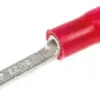 Capat plat 2.95mm 0.26/1.65mm2 crimpat pe cablu izolata rosu TE Connectivity 131443
