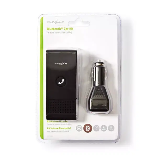Car Kit auto bluetooth prindere parasolar Nedis - imagine 7