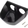 Carcasa aplicata pentru 2x prize auto negru SCI A13-142-8 - imagine 2