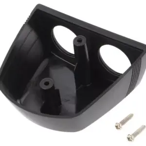 Carcasa aplicata pentru 2x prize auto negru SCI A13-142-8