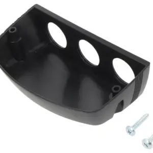 Carcasa aplicata pentru 3x prize auto negru SCI A13-142-16