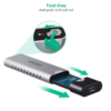 Carcasa SSD M.2 NVMe PCIe USB type C Choetech PC-HDE03 - imagine 2
