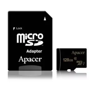 Card microSDXC UHS-I 128GB clasa 10 cu adaptor SD Apacer