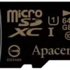 Card microSDXC UHS-I 64GB Clasa 10 cu adaptor SD Apacer - imagine 2