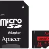 Card microSDXC UHS-I Apacer 128GB R85 clasa10 cu adaptor SD citire 85MB/s
