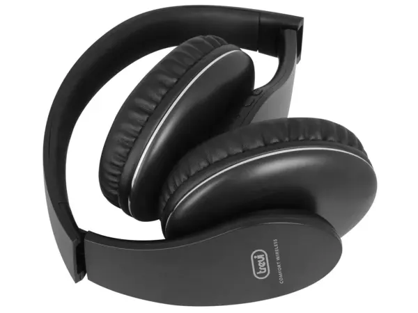 Casti audio over-ear wireless RF FRS 1380 R negru Trevi - imagine 3