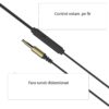 Casti Gaming KWorld S25 cu microfon 20Hz-20kHz cablu textil 1.2m - imagine 3