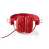 Casti multimedia fara microfon 1.2m rosu NEDIS - imagine 3