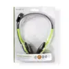 Casti PC On-Ear Nedis 2x3.5 mm 2m verde cu microfon - imagine 3