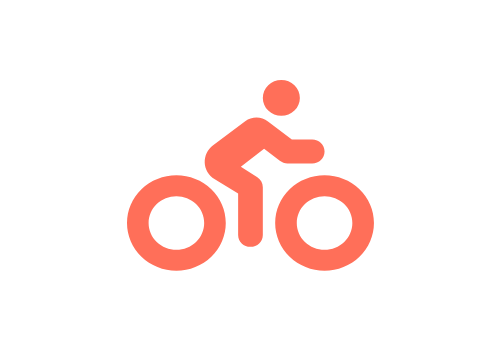 cat bike red