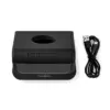 Ceas cu alarma Nedis incarcator wireless Qi lumina multicolora negru - imagine 12