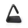 Ceas cu alarma Nedis incarcator wireless Qi lumina multicolora negru - imagine 5