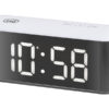 Ceas de masa cu alarma termometru alb Trevi EC 883 BL - imagine 2