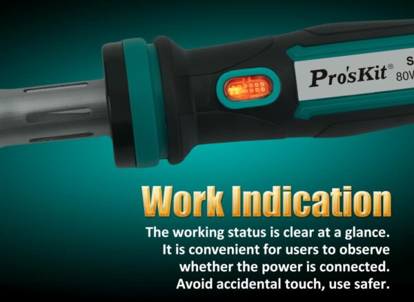 Ciocan de lipit 80W Pro`sKit SI-126B-80 - imagine 7