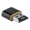 Cititor carduri MicroSD negru R60 REBEL KOM0953 - imagine 2