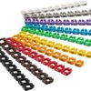 Cleme de fixare a cablului Cifre 0-9 pentru cablu 5.6-7.4 mm Goobay 72515 - imagine 2