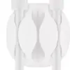 Cleme pentru gestionarea cablurilor Goobay set 5buc alb - imagine 15