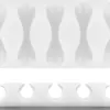 Cleme pentru gestionarea cablurilor Goobay set 5buc alb - imagine 16