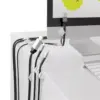 Cleme pentru gestionarea cablurilor Goobay set 5buc alb - imagine 4