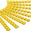 Cleme pentru marcarea cablului Litere A-C" pentru max 6mm x 30 inele Goobay - imagine 2