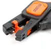 Cleste pentru dezizolat cabluri 0.2-6 mm2 taie izolatia si trage-o intr-o singura operatiune HANDY 10142 - imagine 2