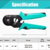 Cleste sertizat profil hexagonal 175mm Pro`sKit CP-463G - imagine 3