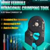 Cleste sertizat profil hexagonal 175mm Pro`sKit CP-463G - imagine 4