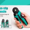 Cleste sertizat profil patrat 156mm Pro`sKit CP-460G - imagine 6