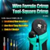 Cleste sertizat profil patrat 156mm Pro`sKit CP-460G - imagine 11