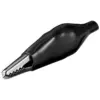 Clips crocodil 48mm negru Goobay