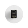 Comutator 250V 6A cu retinere bec rosu 1 circuit 2 pozitii Somogyi Elektronic - imagine 2