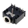 Conector 3.5mm stereo jack montabil pe panou cu intrerupator Valueline JC-128