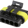 Conector cablu Superseal 1.5 mama mufa 5 pini IP67 TE Connectivity 282089-1 - imagine 2