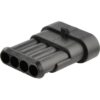Conector cablu Superseal 1.5 tata mufa 4 pini IP67 TE Connectivity 282106-1 - imagine 2