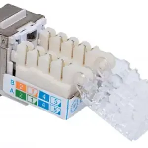 Conector Keystone CAT6a Intellinet RJ45 mama