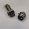 Conector MICROFON MARE 2 Pini set Mama+Tata 20 mm - imagine 3