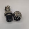 Conector MICROFON MARE 4 Pini set Mama+Tata 20 mm - imagine 3