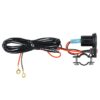 Conector MOTO 12-24V 2x USB-A 5V/1A /2.1A 11W 3100mA PEIYING PY-CHR0008 - imagine 2