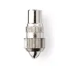 Conector (mufa) coaxial din metal mama Valueline - imagine 2
